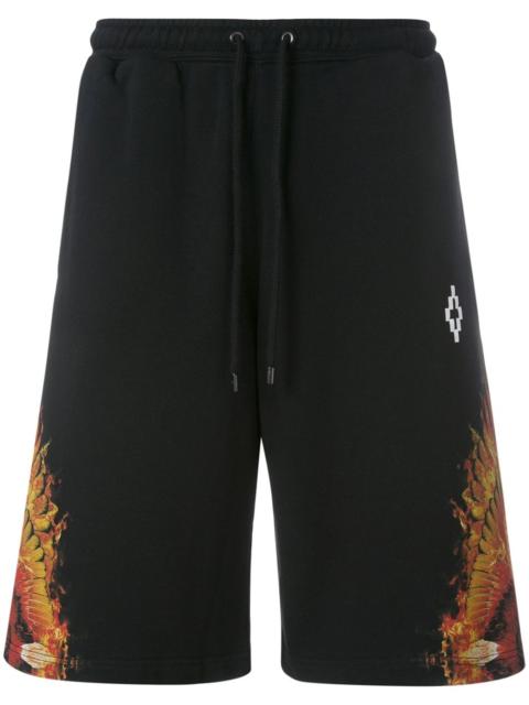 Marcelo Burlon County Of Milan flames wings shorts