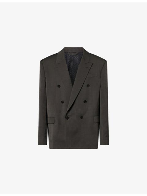 Acne Studios Jarvel Herringbone Woven Blazer