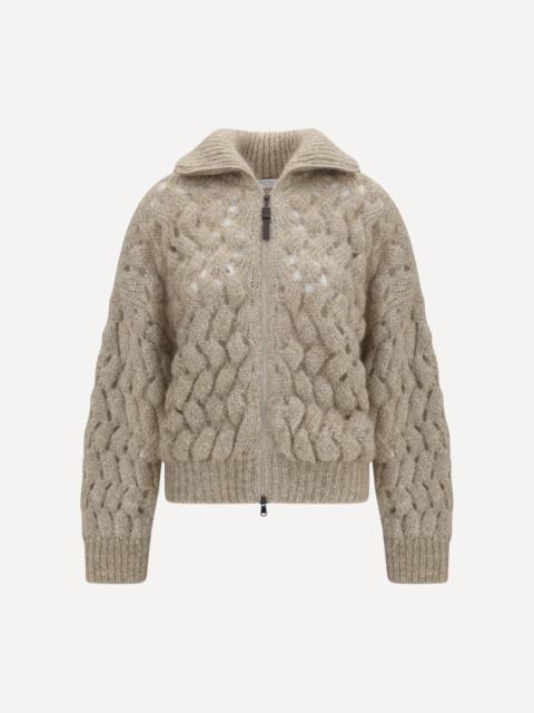 Brunello Cucinelli Mohair and wool blend Cardigan