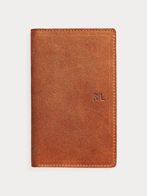 RRL by Ralph Lauren Roughout Suede Billfold Wallet