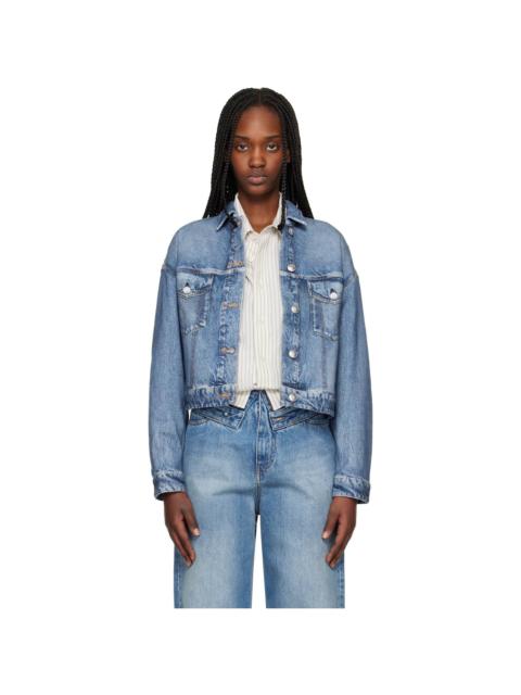 rag & bone Blue Miramar Trucker Jacket