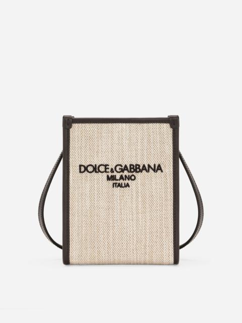 Dolce & Gabbana Small canvas shopper