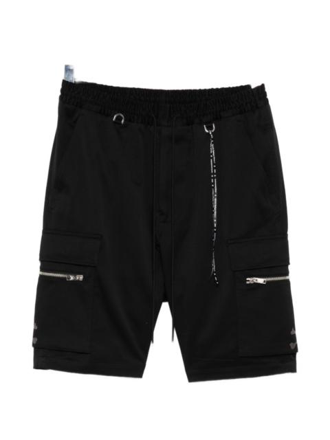 mastermind JAPAN logo-embroidered cargo shorts