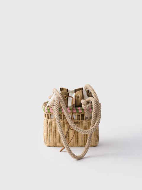 Prada Wicker mini-bag