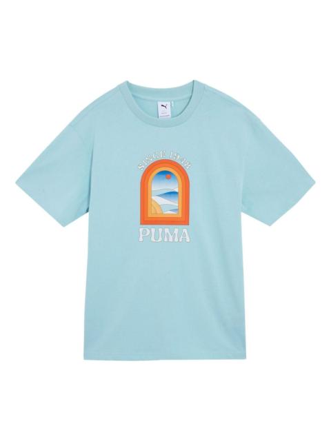 PUMA PUMA Apres Court T-shirt 'Sky Blue' 628235-22