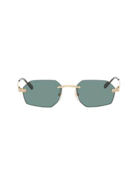 Cartier Gold 'Première de Cartier' Sunglasses