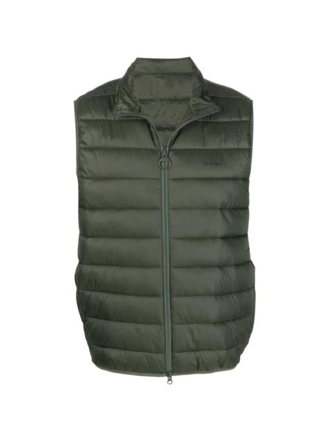 Barbour padded logo gilet