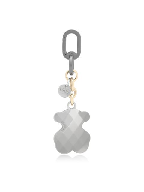 TOUS Silver-colored Key Ring TOUS Facet Bear
