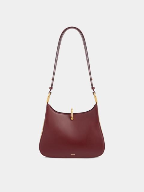 rabanne MEDIUM RING LEATHER BAG
