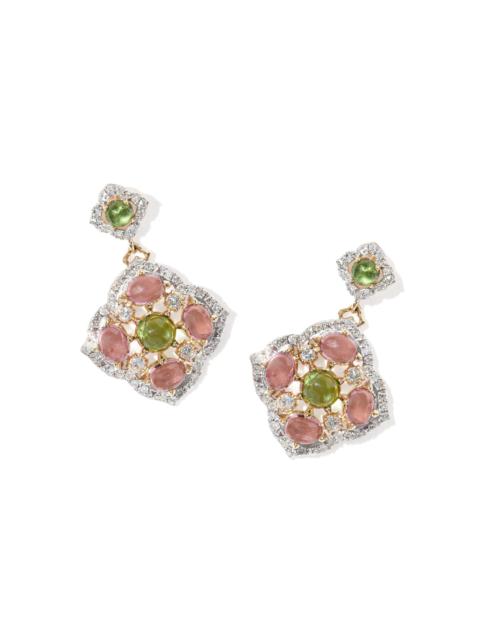 KENDRA SCOTT 0.46 ct Heirloom Dira 14k Yellow Gold Statement Earrings