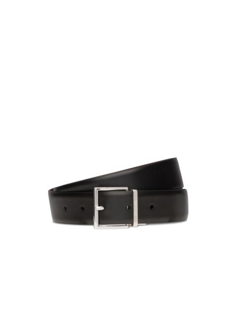 Church's Reversible facet buckle belt
Calf Leather Black/ebony