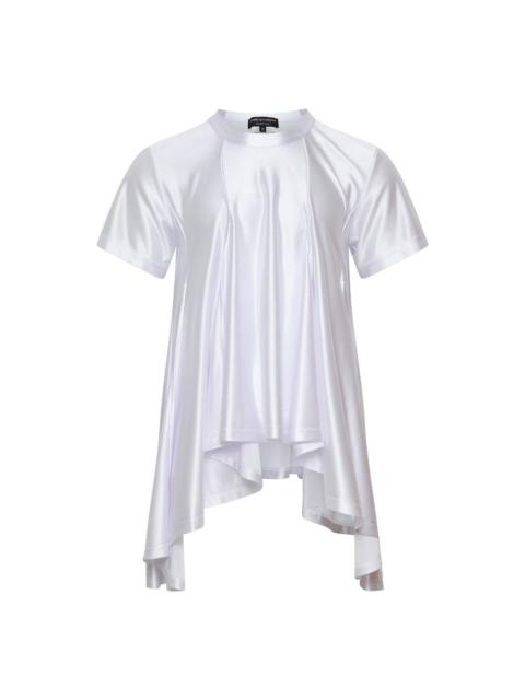 Comme des Garçons Homme Plus Polyester Mesh Asymmetric Top