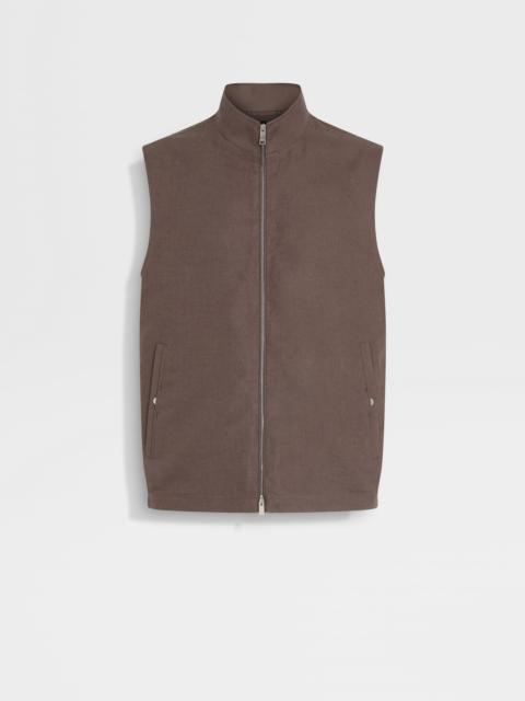 ZEGNA OASI LINO VEST