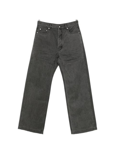 Rick Owens DRKSHDW Rick Owens Drkshdw Faded-effect Wide-leg Jeans