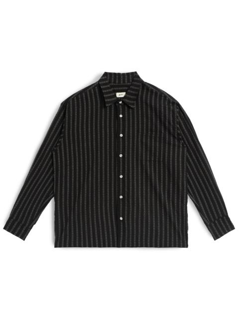 Bather Black Dobby Leisure Shirt