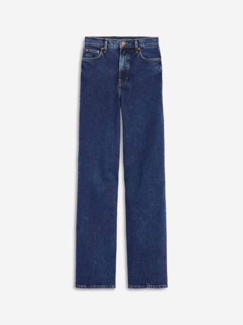 BODEN High Rise Column Leg Jeans-Dark Vintage