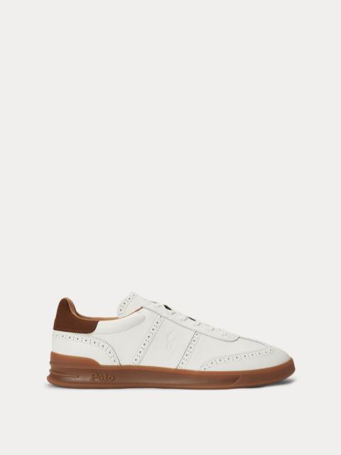 Polo Ralph Lauren Heritage Aera Leather Brogue Sneaker