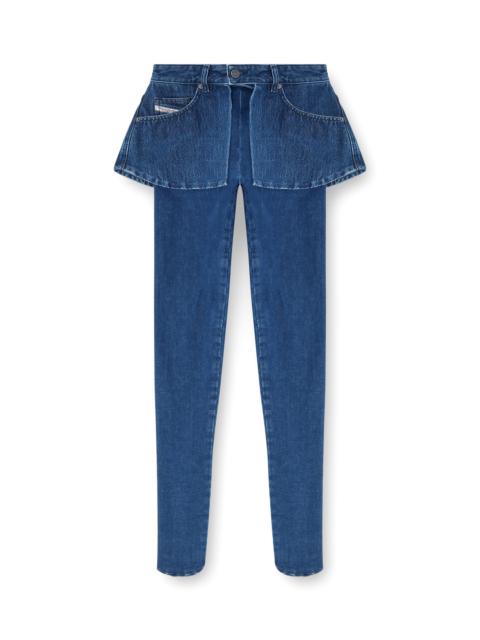 Diesel SKINNY JEANS REGULAR WAIST D-SPIKA