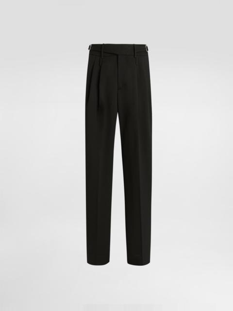 Dolce & Gabbana Wool gabardine trousers