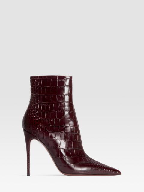 PARIS TEXAS CROCO-PRINT ANKLE BOOT