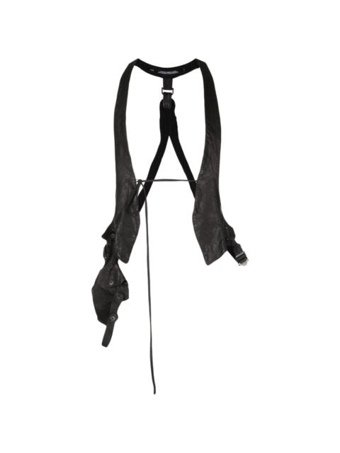 Julius leather holster vest