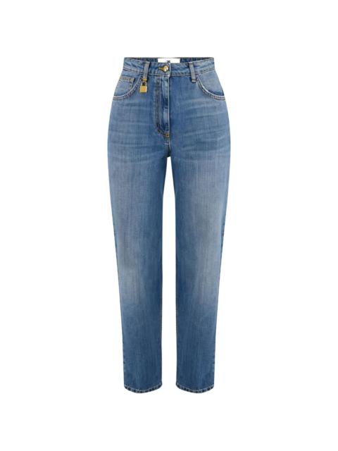 ELISABETTA FRANCHI padlock balloon jeans