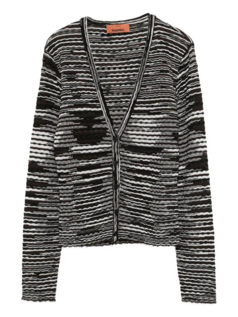 Missoni stripe-knit cardigan
