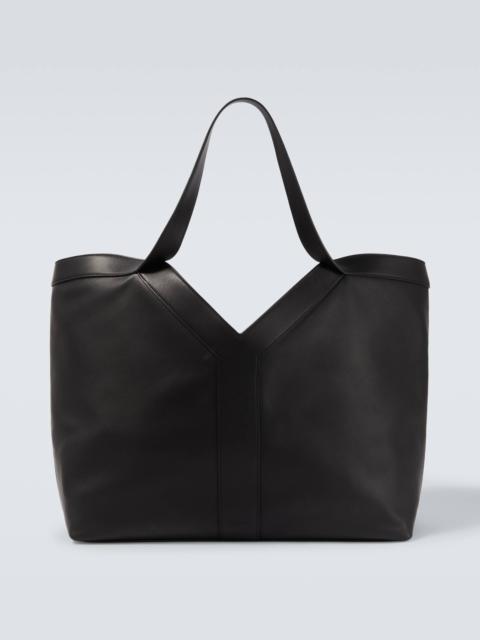 SAINT LAURENT Y Large leather tote bag