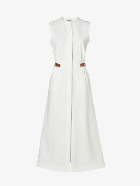 FENDI Dress White linen dress