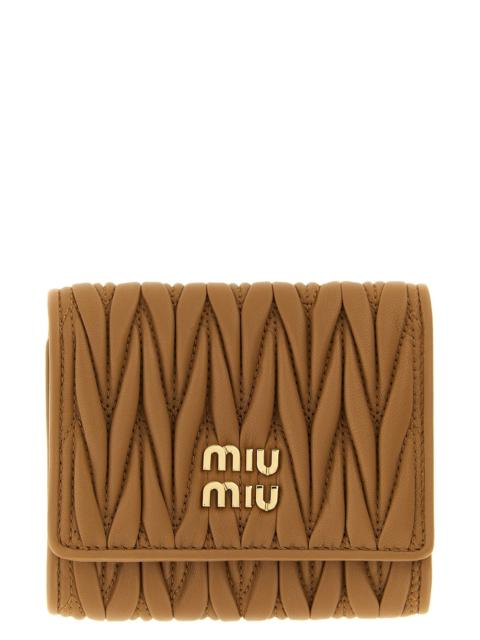Miu Miu Small Matelassé Nappa Wallet