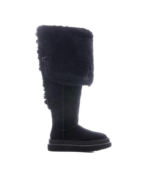 UGG x Sacai buckle-detail thigh-high boots