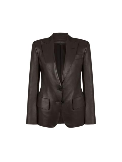 TOM FORD NEW PLONGE PEAK LAPEL JACKET