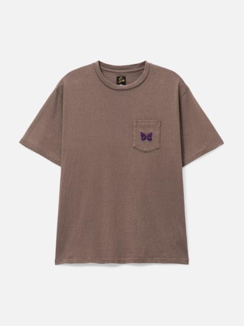 NEEDLES SHORT SLEEVES POCKET T-SHIRT - COTTON JERSEY
