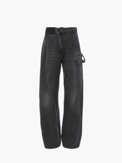 TWISTED WORKWEAR DENIM JEANS