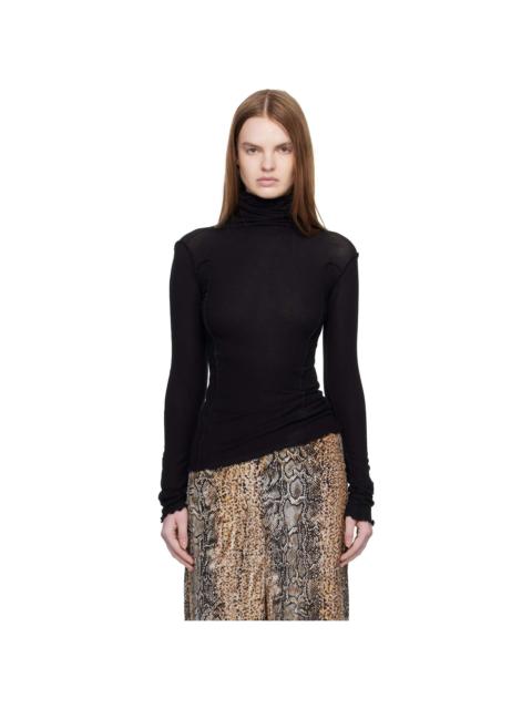 BASERANGE Black Omato Turtleneck