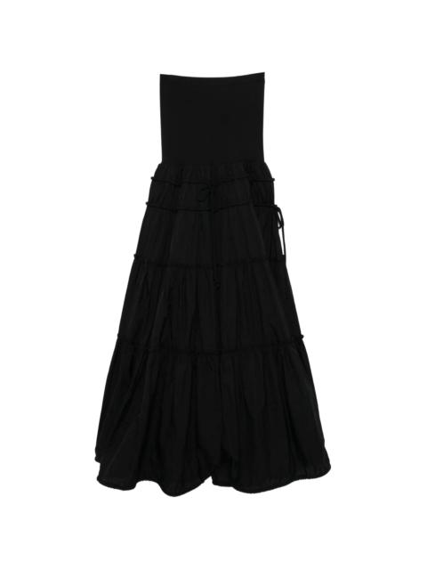 SYSTEM System Drawstring Midi Skirt