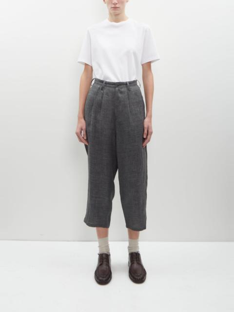 Y's Flax Linen Tapered Pants