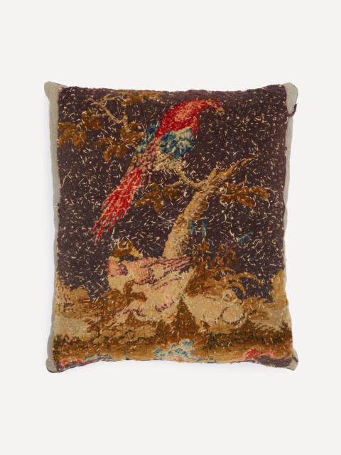 By Walid Antique Fauna Textile Cushion 1408