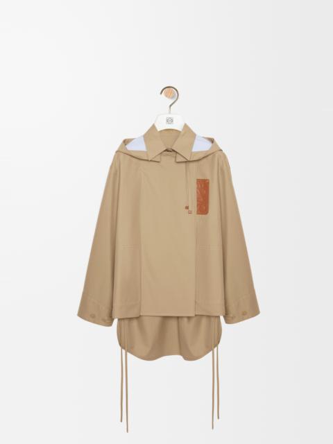 Loewe Hooded parka in cotton
