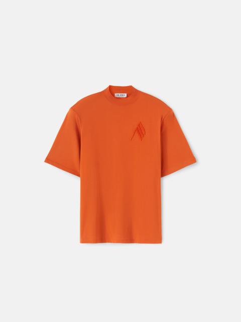 THE ATTICO ''KILIE'' ORANGE T-SHIRT