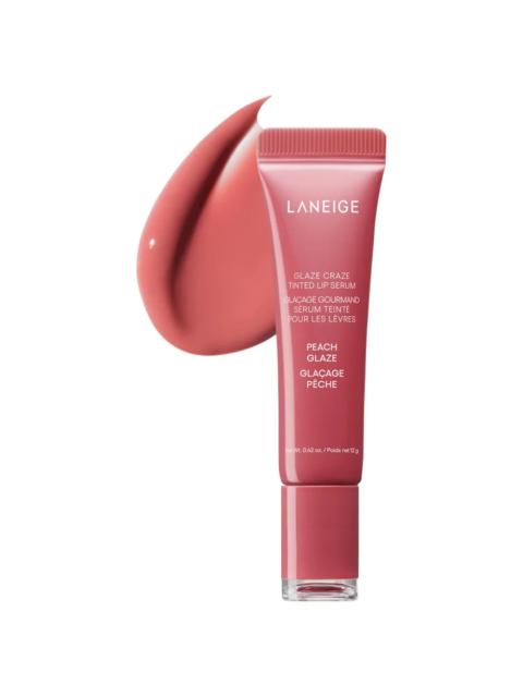 Laneige [4colors] LANEIGE Glaze Craze Tinted Lip Serum 0.42 oz.(12g)