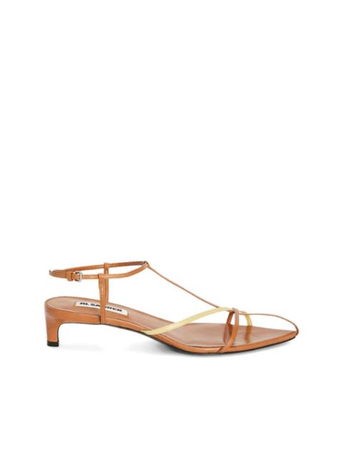 Jil Sander Cage low-heel sandals