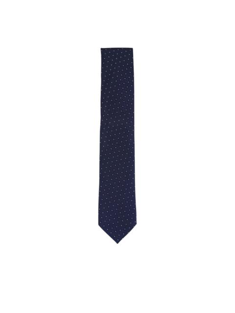 ZEGNA patterned polka-dot tie