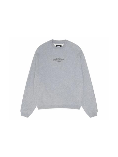 Stüssy Stussy Raglan Sleeve Crew Grey Heather