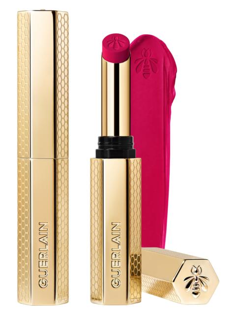 GUERLAIN KissKiss Blur Matte Long-Wearing Lipstick - 391 Vibrant Rose