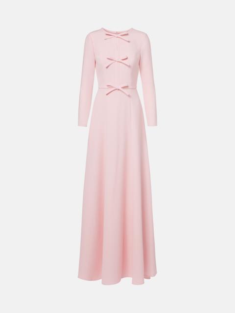 CAROLINA HERRERA Bow-detail crêpe gown