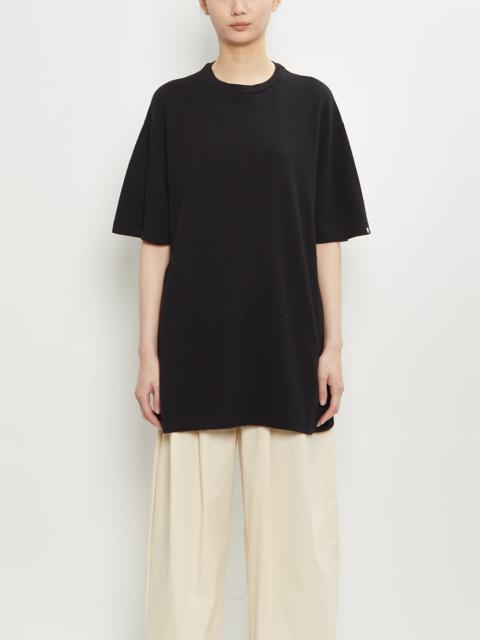 extreme cashmere n°269 Rik Cotton Cashmere Top — Raven