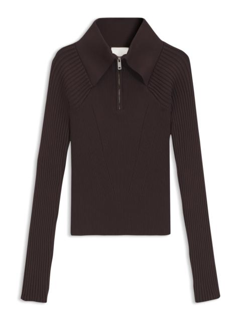 HUGO HUGO X ENTIRE STUDIOS ZIPPER-COLLAR SWEATER