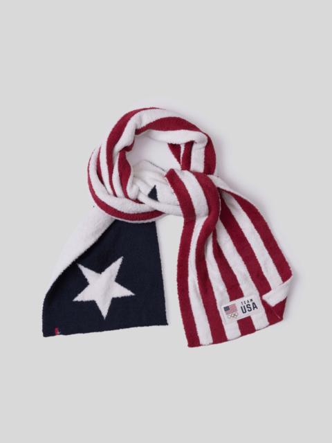 Barefoot Dreams CozyChic® Team USA Stars and Stripes Scarf