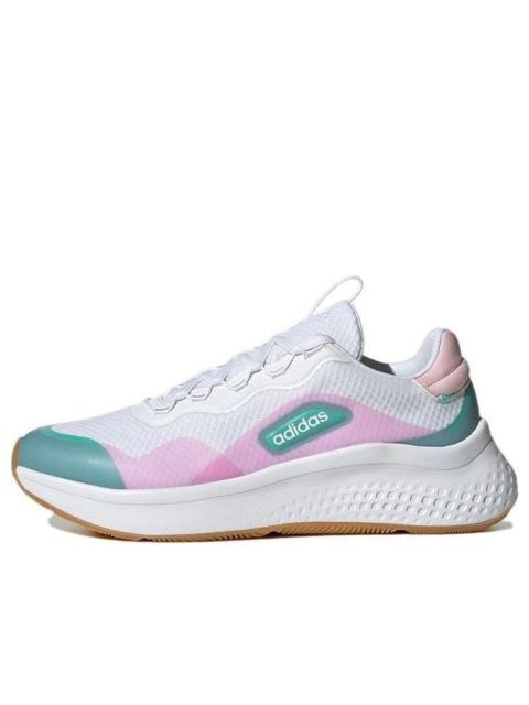 (WMNS) adidas Primrose Sleek 'White Pink Mist' FZ1937